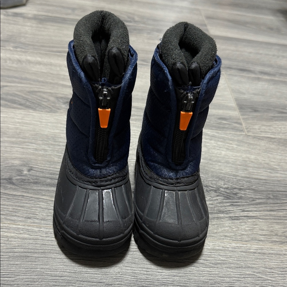 RBX Blue and Black Kids Winter Boots
